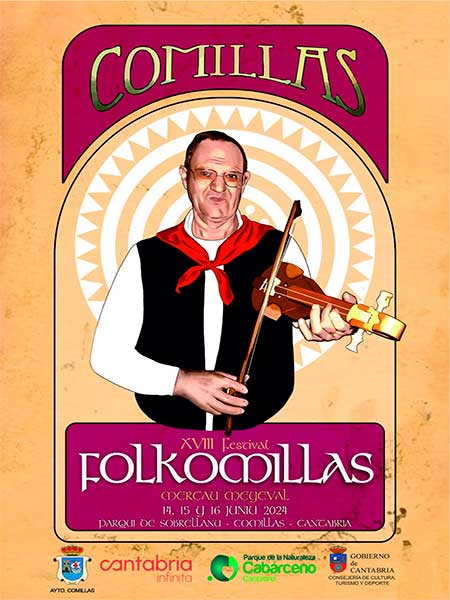 Folkomillas Festival Folk en Comillas en junio se celebra en la campa de Sobrellano