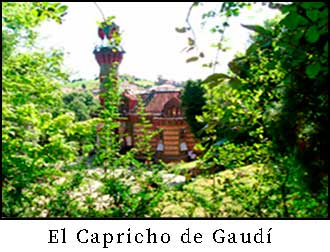 El Capricho de Gaudi en Comillas Cantabria