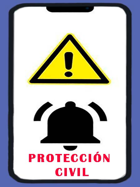 Proteccion civil alertas en el movil