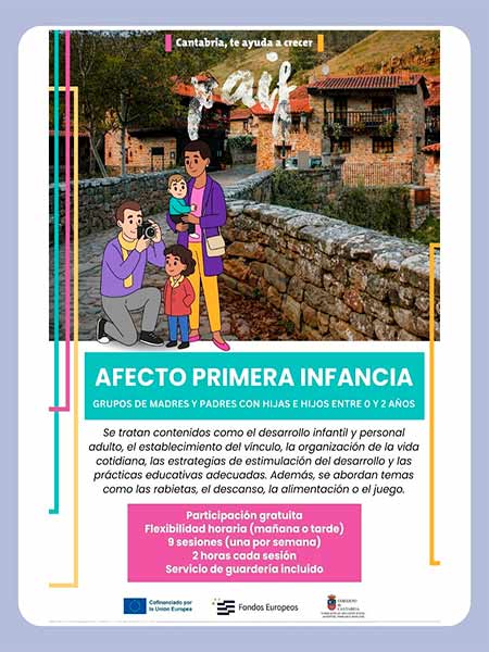 PAIF Ayuda a la primera infancia Cantabria