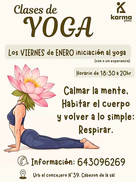 Clases de Yoga para iniciados en Cabezon de la Sal Cantabria