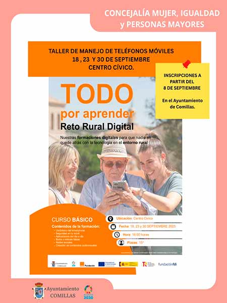 Taller Cuidado Cuidadores en el Centro Civico Comillas