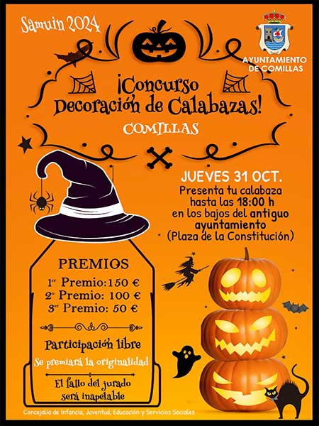 Concurso de decoracion de calabazas