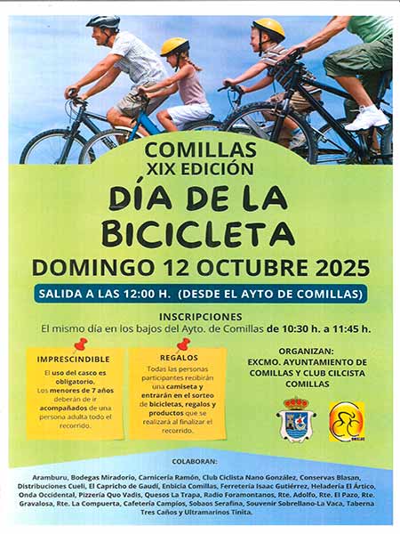 Dia de la bicicleta en Comillas Cantabria
