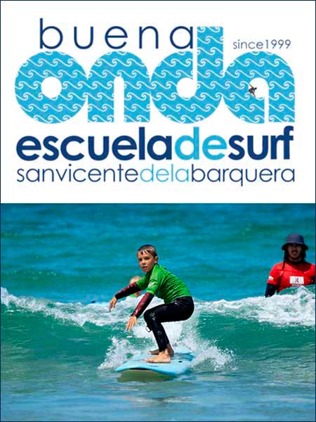 Escuela de Surf Buena onda en San Vicente de la Barquera