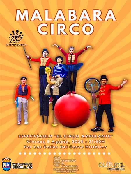 Espectaculo Circo Ambulante Comillas Cantabria