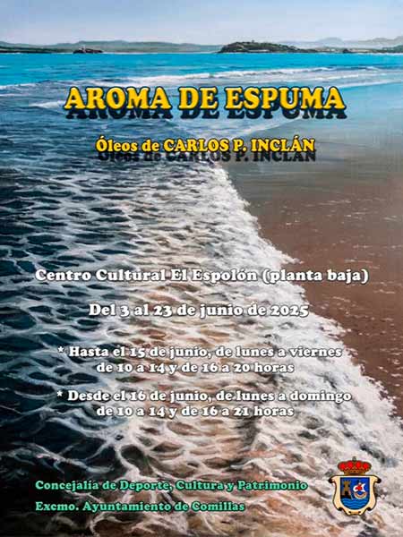 Exposicion de oleos de Carlos P. Inclan
