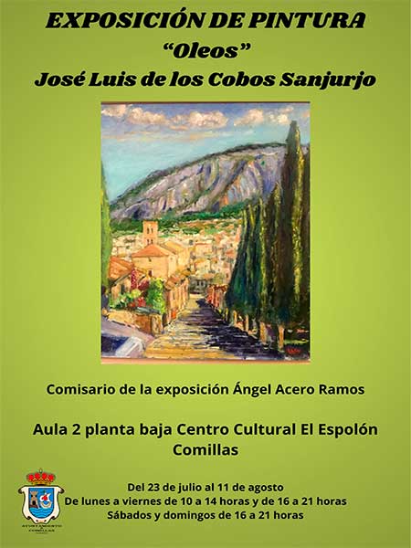 Exposicion de pintura en el Centro Cultural El Espolon