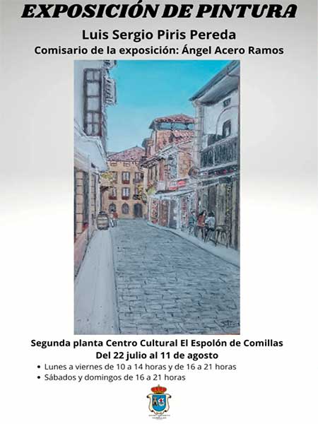 Exposicion de pintura en el Centro Cultural El Espolon