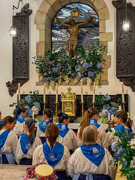 Fiesta de San Pedro en Comillas Cantabria