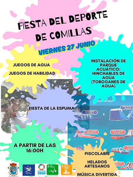 Fiesta del deporte en Comillas Concejalia de Deportes