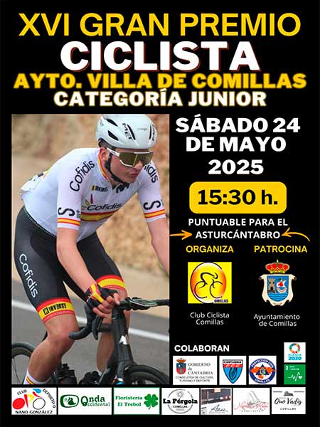 Gran premio ciclista Ayuntamiento de Comillas Cantabria