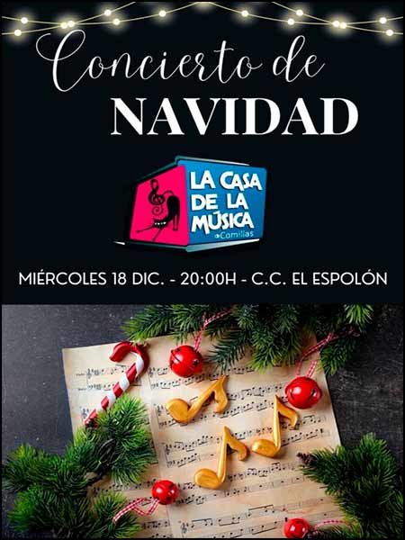 Concierto de Navidad de Ramon Bueno y su escuela de Musica de Comillas