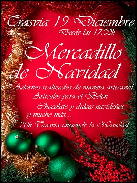 Mercadillo de Navidad en Trasvia Comillas