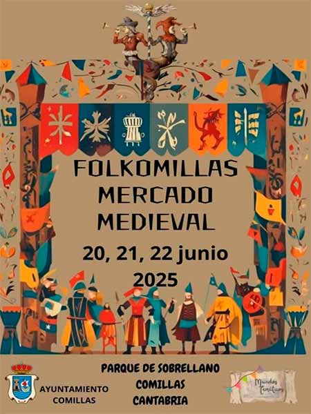 Mercado Medieval Folkomillas Comillas Cantabria