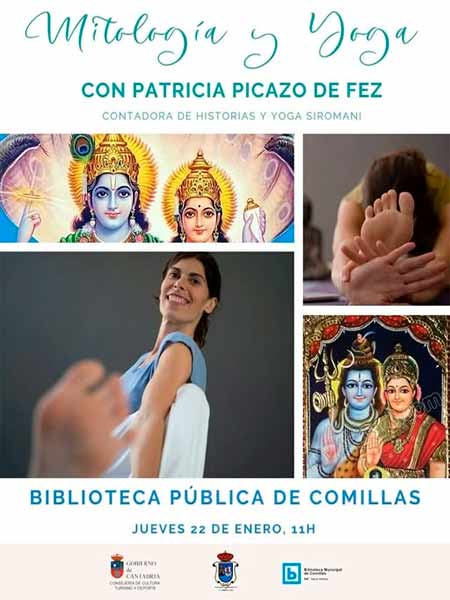 Mitologia y yoga en Comillas