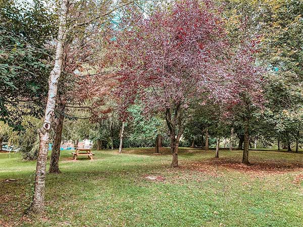 Parque infantil El Ansar en Cartes Cantabria