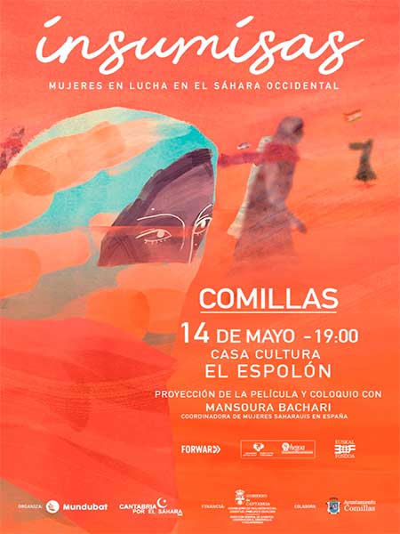 INSUMISAS mujeres en lucha en el Sahara Occidental en Comillas Centro Cultural El Espolon