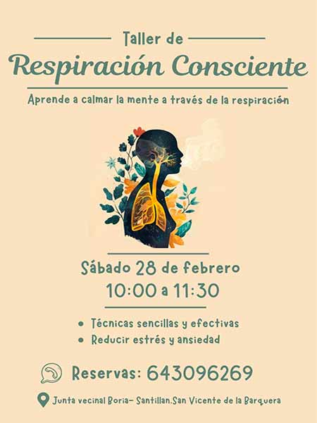 Taller de Respiracion Consciente en Boria Santillan San Vicente de la Barquera Cantabria