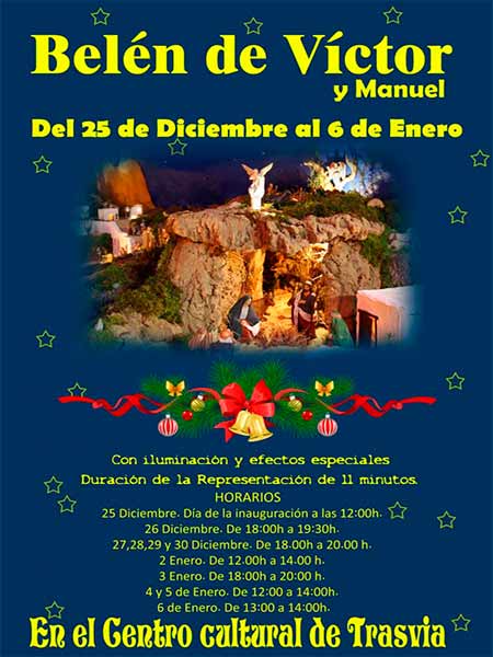 Belen de Victor y Manuel en Trasvia Comillas