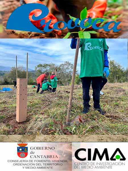 Voluntariado ambiental-Plantaciones de especies organizado por la Red de Desarrollo Rural